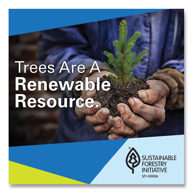 Copy Plus Print Paper, 92 Bright, 20 lb Bond Weight, 8.5 x 11, White, 500 Sheets/Ream, 8 Reams/Carton