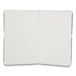 Cahier Journal, 1-Subject, Narrow Rule, Black Cover, 10 x 7.5 Sheets, 3/Pack