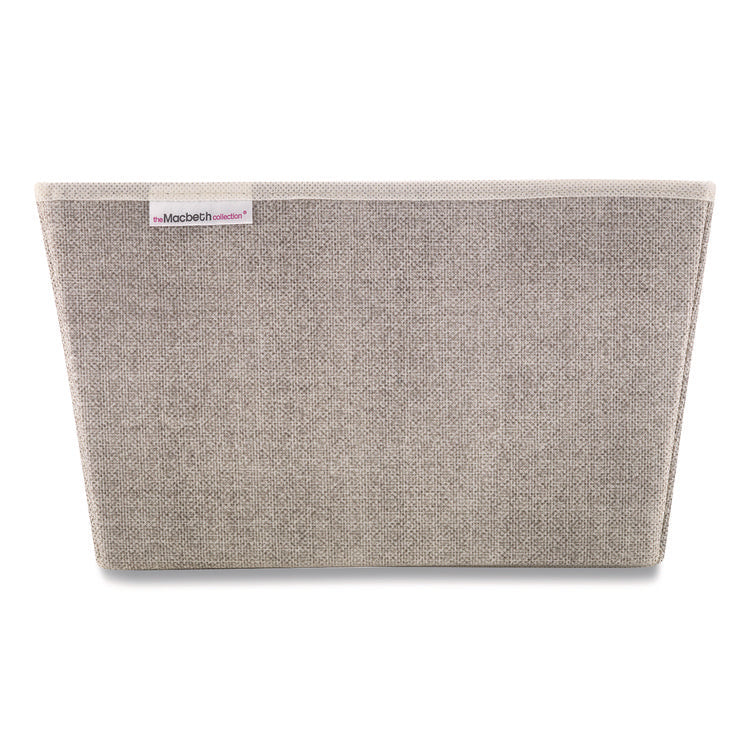 Storage Tote, Medium, 7.5" X 10.8" X 13", Tan