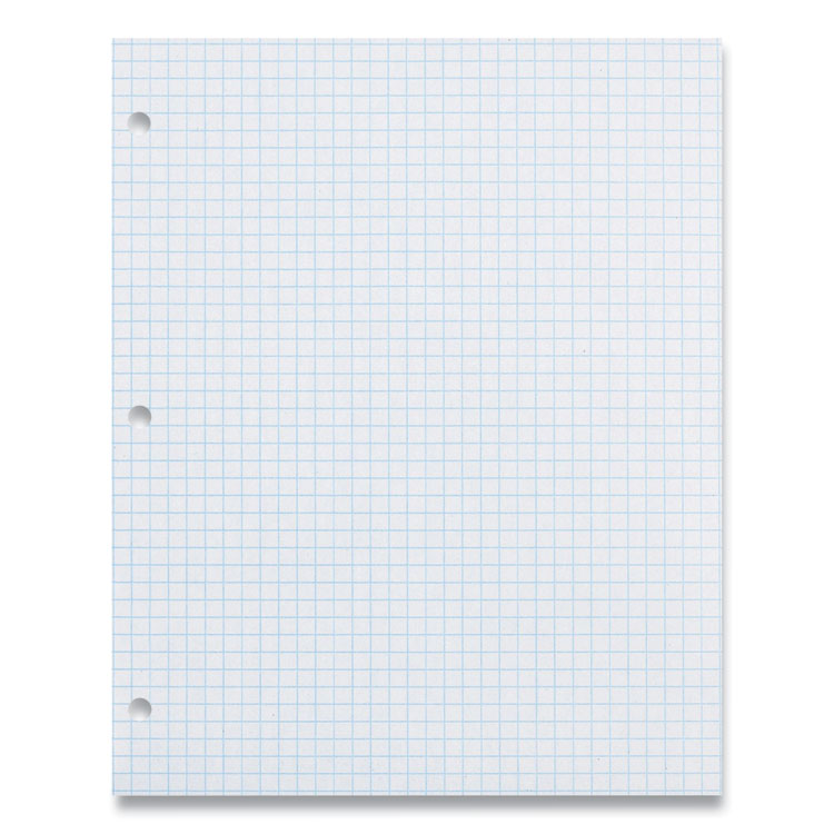 Composition Paper, 3-Hole, 8.5 X 11, 1/4", Quadrille: 4 Sq/in, 500/pack