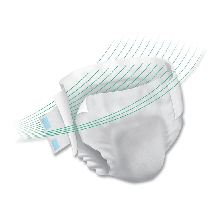 Per-Fit360 Degree Briefs, Maximum Plus Absorbency, Size 1, 26" To 48" Waist, 96/carton