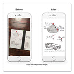 Wave Smart Reusable Notebook, Dotted Rule (4 sq/in), Blue Cover, (40) 9.5 x 8.5 Sheets