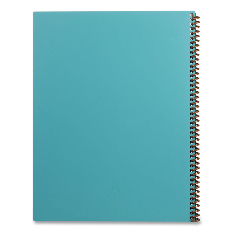 Core Smart Notebook, Dotted Rule (4 sq/in), Neptune Teal Cover, (16) 11 x 8.5 Sheets