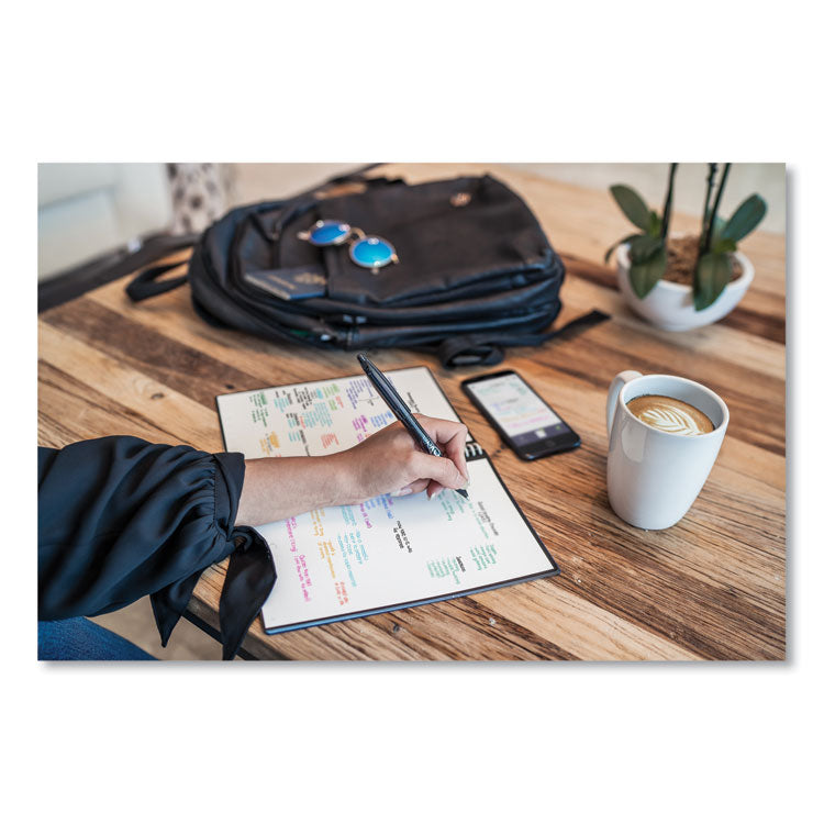 Core Smart Notebook, Dotted Rule (4 sq/in), Midnight Blue Cover, (16) 11 x 8.5 Sheets