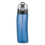 Intak by Thermos Hydration Bottle with Meter, 24 oz, Plastic, Blue