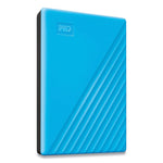 My Passport External Hard Drive, 2 Tb, Usb 3.2, Sky Blue