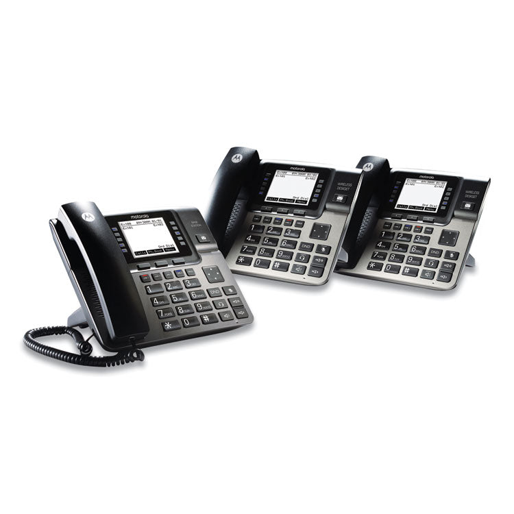 4 line phone system bundle, 2 additional deskphones