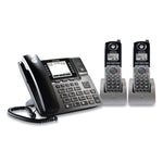 4 line phone system bundle, 2 additional cordless handsets