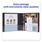 Durable Non-View Binder With Durahinge And Slant Rings, 3 Rings, 1.5" Capacity, 11 X 8.5, Green