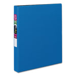 Durable Non-View Binder With Durahinge And Slant Rings, 3 Rings, 1" Capacity, 11 X 8.5, Blue