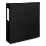 Durable Non-View Binder With Durahinge And Ezd Rings, 3 Rings, 3" Capacity, 11 X 8.5, Black, (8702)