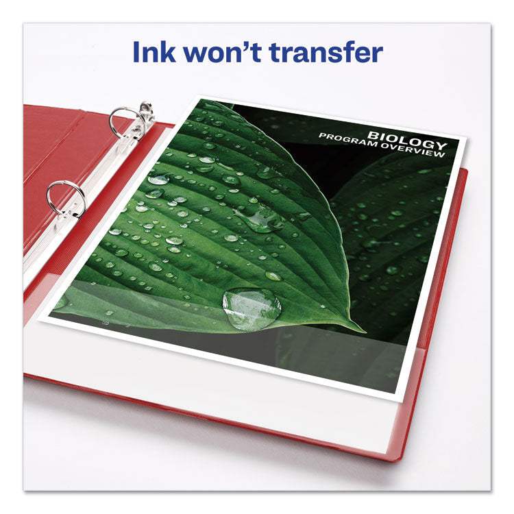 Durable Non-View Binder With Durahinge And Slant Rings, 3 Rings, 1" Capacity, 11 X 8.5, Red