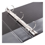 Economy Non-View Binder With Round Rings, 3 Rings, 1.5" Capacity, 11 X 8.5, Blue, (3400)