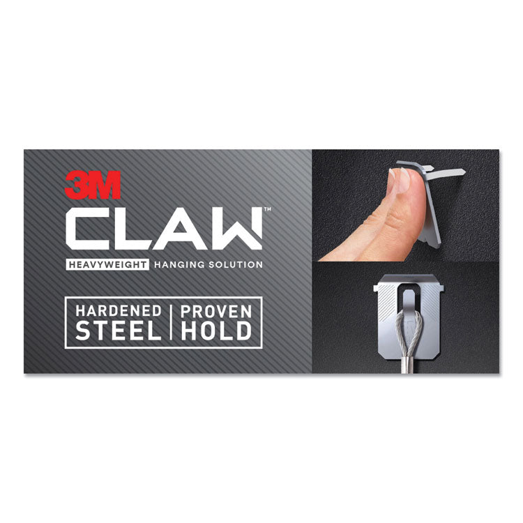Claw Drywall Picture Hanger, Stainless Steel, 25 lb Capacity, 4 Hooks and 4 Spot Markers,