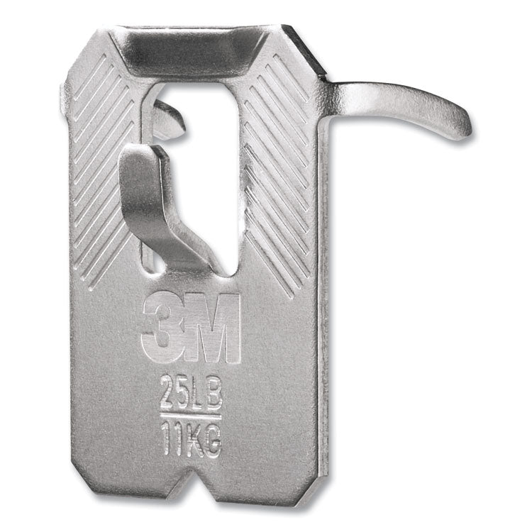 Claw Drywall Picture Hanger, Stainless Steel, 25 lb Capacity, 4 Hooks and 4 Spot Markers,