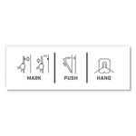 Claw Drywall Picture Hanger, Stainless Steel, 15 lb Capacity, 5 Hooks and 5 Spot Markers