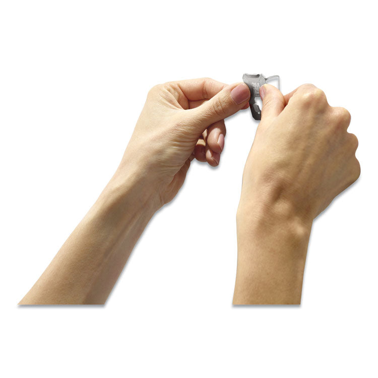 Claw Drywall Picture Hanger, Stainless Steel, 25 lb Capacity, 4 Hooks and 4 Spot Markers,