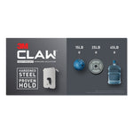 Claw Drywall Picture Hanger, Stainless Steel, 25 lb Capacity, 4 Hooks and 4 Spot Markers,
