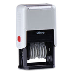 Numberer, Pre-Inked/re-Inkable, 6 Bands, 1.88 X 0.25, Black