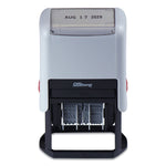 Self-Inking Date Stamp, 5 Years, 1" X 0.38", Black Ink