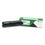 C341xc0 Return Program Extra High-Yield Toner, 4,500 Page-Yield, Cyan