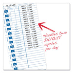 Time Clock Cards For Pyramid Technologies 3000, One Side, 4 X 9, 100/pack