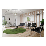 Festival Coat Stand with Umbrella Holder, Five Knobs, 14w x 14d x 73.67h, Black