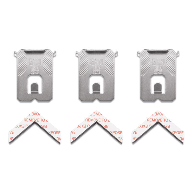 Claw Drywall Picture Hanger, Stainless Steel, 45 lb Capacity, 3 Hooks and 3 Spot Markers