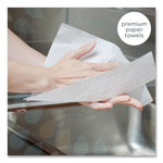 Ultra Soft Hand Towels, POP-UP Box, 1-Ply, 8.9 x 10, White, 70/Box, 18 Boxes/Carton