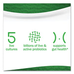 Probiotic Lowfat Yogurt, 4 oz Cups, Black Cherry/Peach/Strawberry, 24/Pack