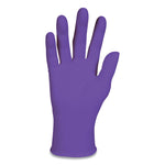 PURPLE NITRILE Exam Gloves, Powder-Free, Large, 6 mil Thick, 9.5" Long, Purple, 100/Box