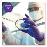 PURPLE NITRILE Exam Gloves, Powder-Free, Large, 6 mil Thick, 9.5" Long, Purple, 100/Box, 10 Boxes/Carton