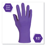 PURPLE NITRILE Exam Gloves, Powder-Free, Large, 6 mil Thick, 9.5" Long, Purple, 100/Box, 10 Boxes/Carton