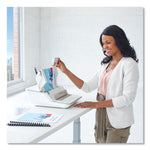 Lyra 3-In-1 Binding Center, 300 Sheets, 16.63 X 15.62 X 6.03, White/gray