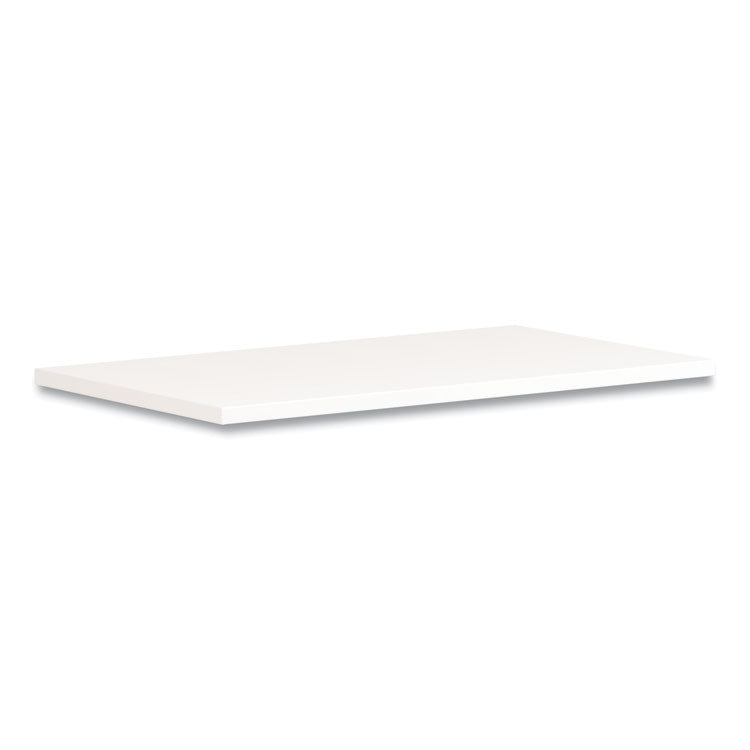 Coze Writing Desk Worksurface, Rectangular, 42" x 24", Designer White