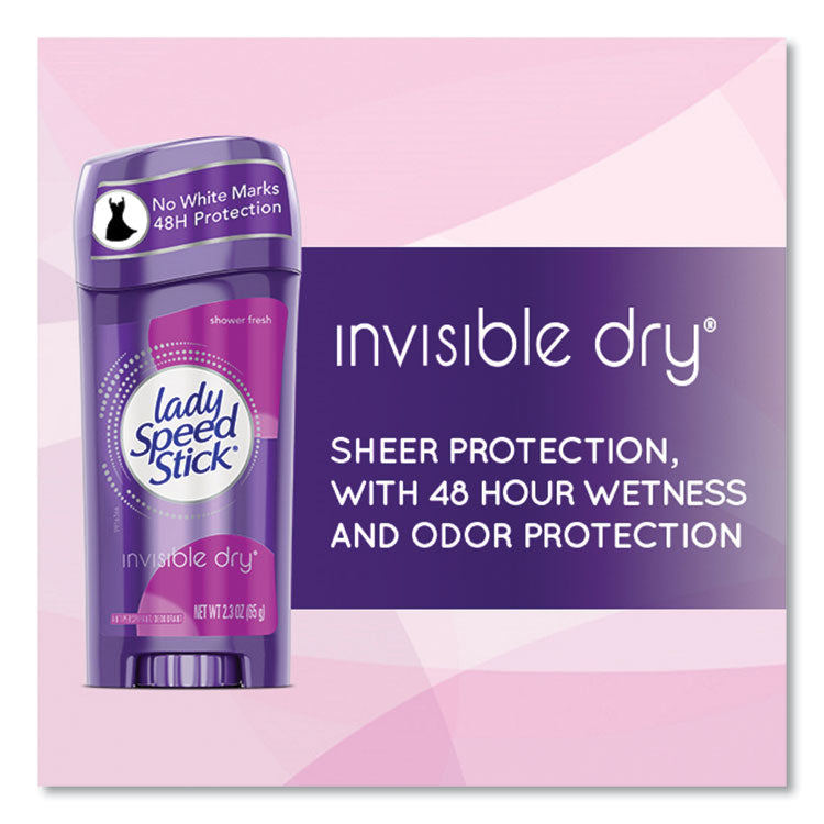 Invisible Dry Antiperspirant, Fresh Scent, 1.4 oz, 12/Carton