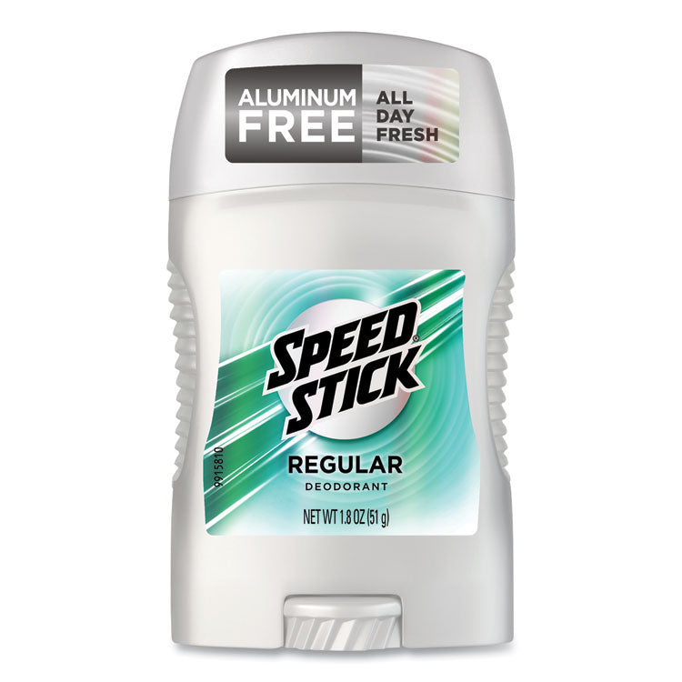 Deodorant, Regular Scent, 1.8 oz, 12/Carton