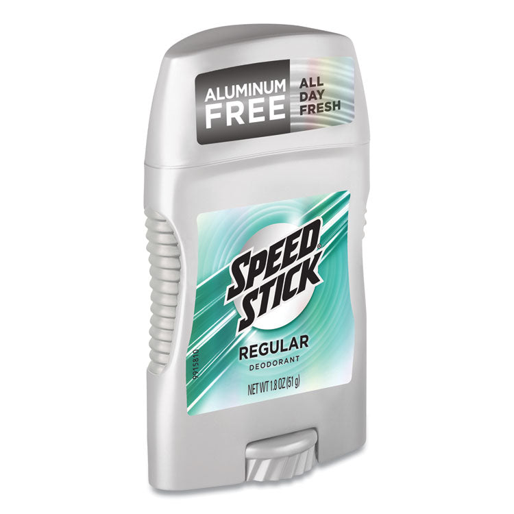 Deodorant, Regular Scent, 1.8 oz, 12/Carton