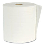 Hardwound Paper Towel Roll, Virgin Paper, 1-Ply, 7.88" X 800 Ft, White, 6/carton