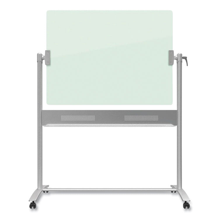 Infinity Glass Dry-Erase Board Presentation Easel, 24" x 36", White Surface