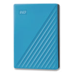 My Passport External Hard Drive, 4 Tb, Usb 3.2, Sky Blue