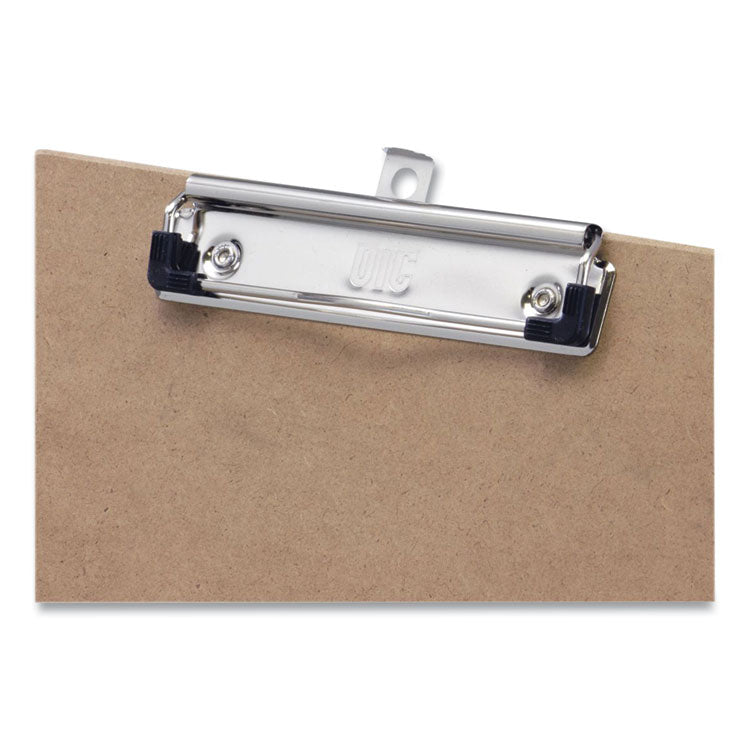 Recycled Hardboard Clipboard, 1" Clip Capacity, Holds 8.5 x 11 Sheets, Brown, 3/Pack