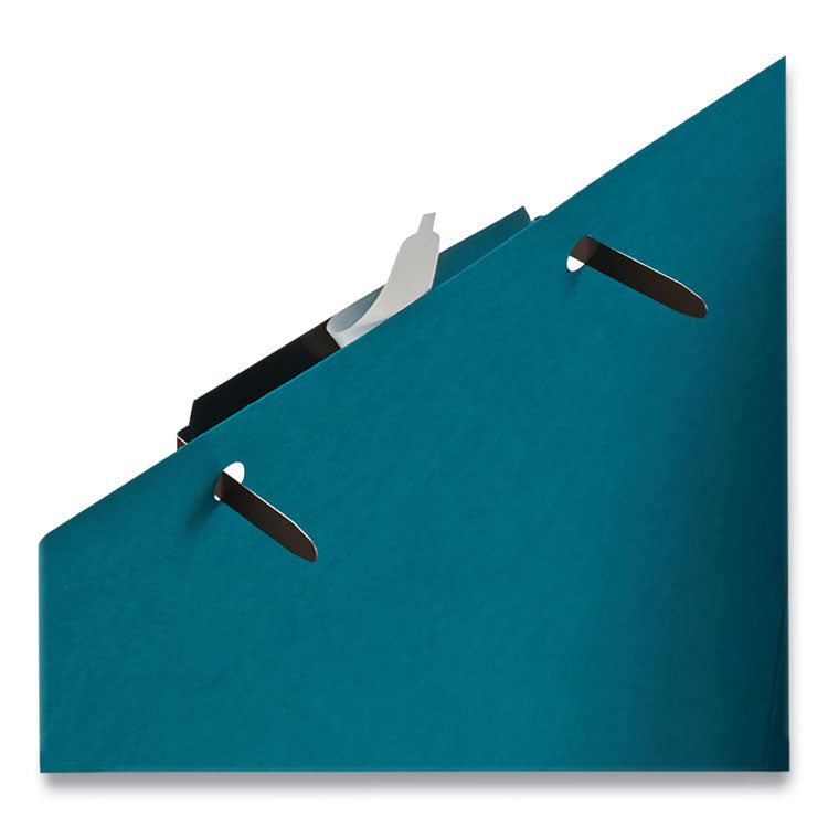 Self-Adhesive Two-Prong Folder Fastener Bases, 1" Capacity, 2.75" Center to Center, Brown, 100/Box