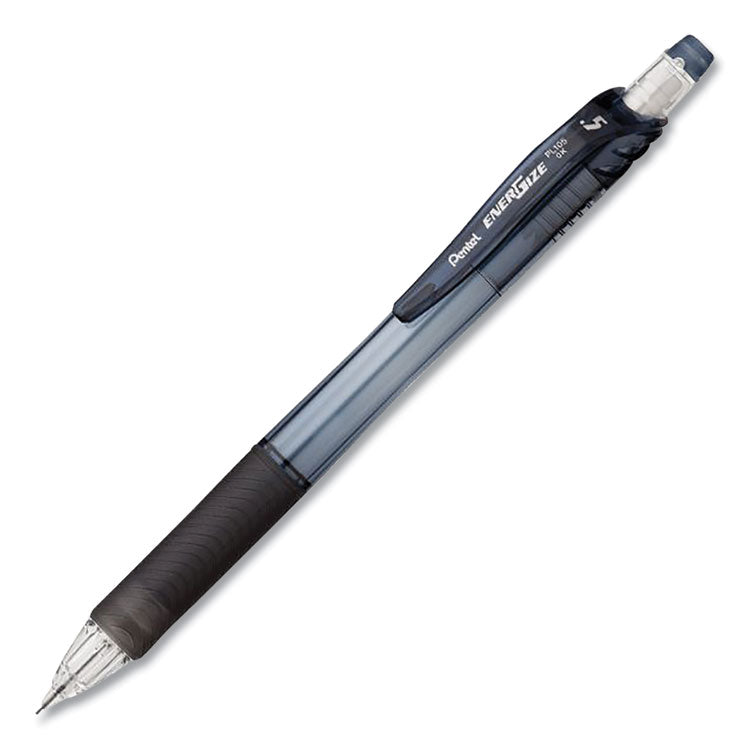 EnerGel RTX Gel Pen, Retractable, Medium 0.7 mm, Black Ink, Gray/Black Barrel, 5/Pack