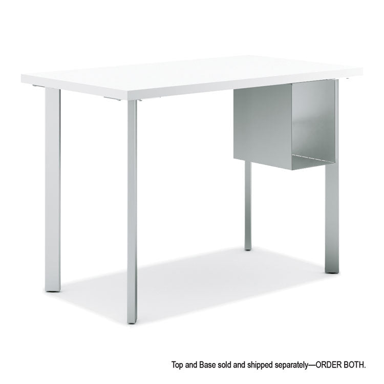 Coze Writing Desk Worksurface, Rectangular, 42" x 24", Designer White