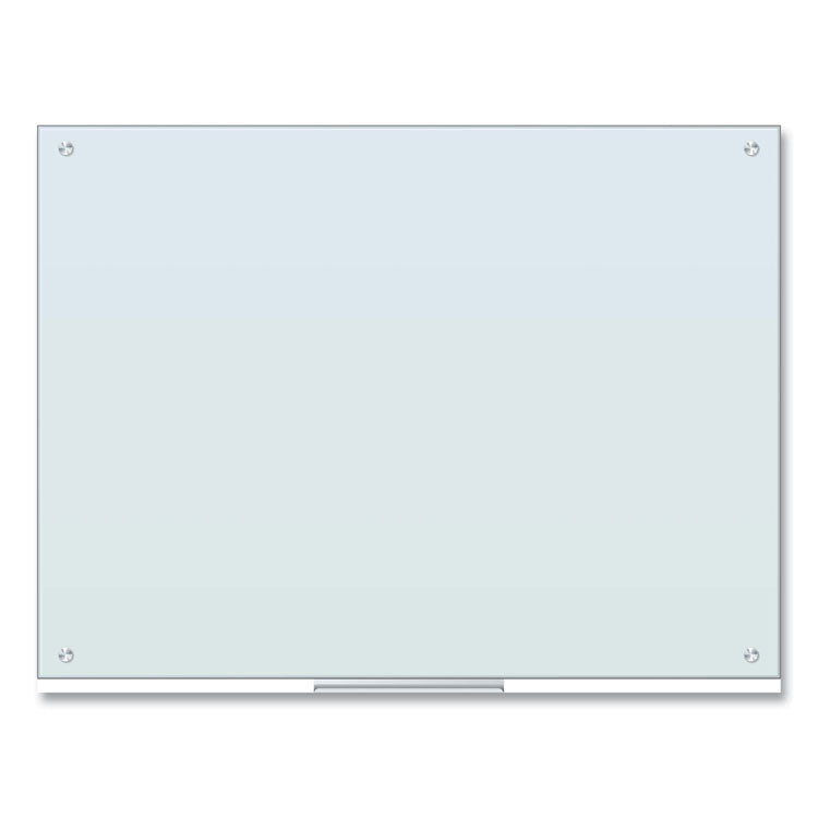 Glass Dry Erase Board, 48" x 36" (Actual Size: 47" x 35"), White Surface