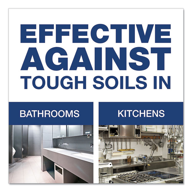 Cleaner with Bleach, 32 oz Bottles, 8 Bottles and 2 Trigger Sprayers/Carton