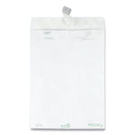 Lightweight 14 lb Tyvek Catalog Mailers, #10 1/2, Square Flap, Redi-Strip Adhesive Closure, 9 x 12, White, 100/Box