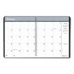 14-Month Recycled Ruled Monthly Planner, 11 x 8.5, Black Cover, 14-Month: Dec 2024 to Jan 2026