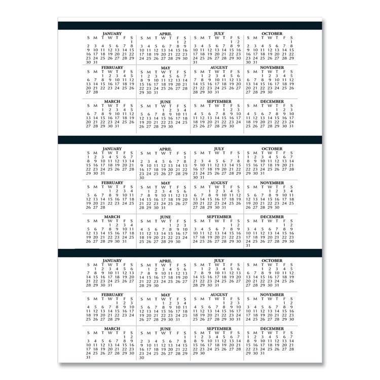 Executive Series Four-Person Group Practice Daily Appointment Book, 11 x 8.5, Black Hard Cover, 12-Month (Jan to Dec): 2025